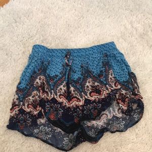 Floral shorts by Hollister